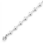 Stainless Steel Heart ANKLET