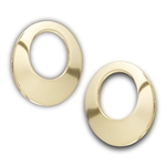 Stainless Steel Gold IP EARRING