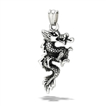 Stainless Steel Angry DRAGON Pendant