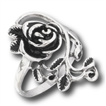 Stainless Steel Rose RING