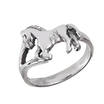Sterling Silver Horse RING