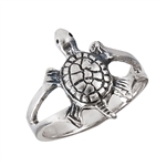 Sterling Silver Turtle RING