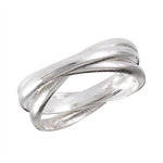Sterling Silver 3-Band RING