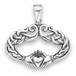 Sterling Silver Claddagh PENDANT