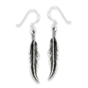Sterling Silver Medium Feather Earring