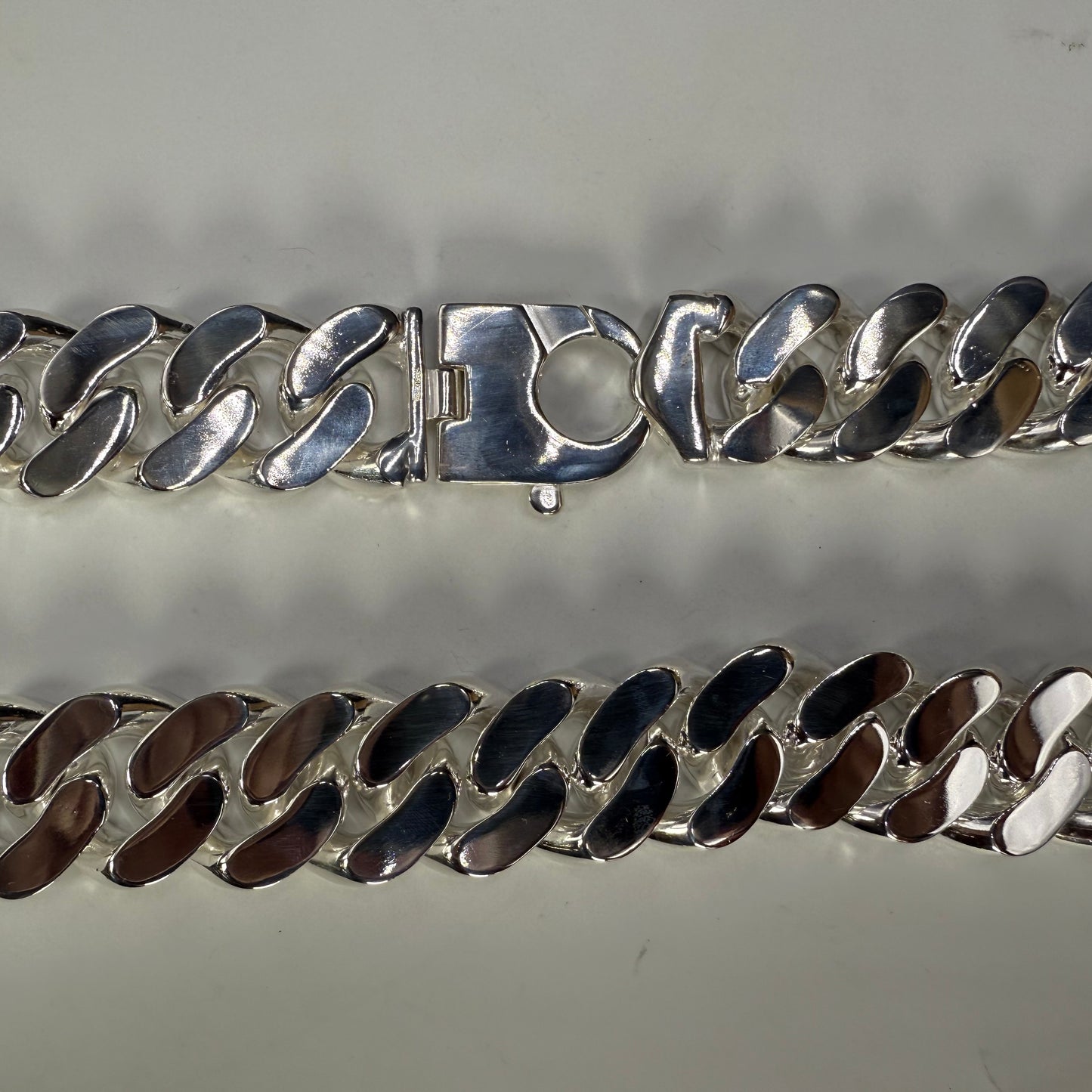 Curb 700 - 27.0mm - Sterling Silver Curb Chain Necklace