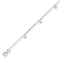 Stainless Steel Ball Anklet