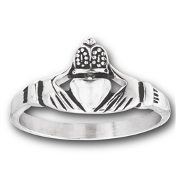 Stainless Steel Cladduagh Ring