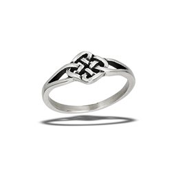 Stainless Steel Celtic Weave Ring