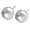 Sterling Silver 10 mm Ball Stud Earring