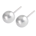 Sterling Silver 8 mm Ball Stud Earring