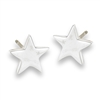 Sterling Silver High Polish Star Stud Earring