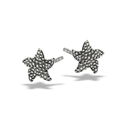 Sterling Silver Starfish Stud Earring