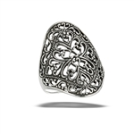 Sterling Silver Intricate Filigree Ring