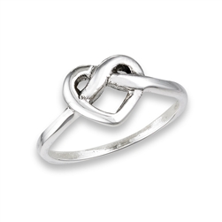 Sterling Silver Celtic Love Knot Ring