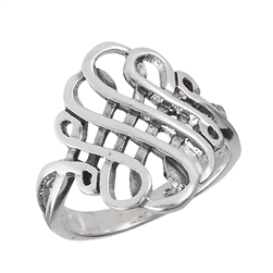 Sterling Silver Celtic Endless Knot Ring
