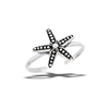 Sterling Silver Starfish Toe Ring