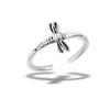 Sterling Silver Dragonfly Toe Ring