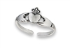 Sterling Silver Claddagh Toe Ring