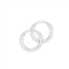 Sterling Silver 1.5 mm x 13 mm Continuous Hoop Earring