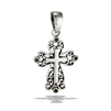 Sterling Silver Ornate Cross Pendant
