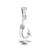 Sterling Silver Small Fish Hook Pendant