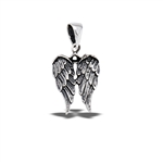 Sterling Silver Angel Wings Pendant