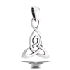 Sterling Silver High Polish Triquetra Pendant