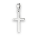 Sterling Silver Small High Polish Cross Pendant